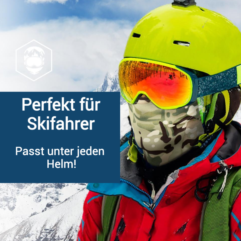 Winter Sports Balaclava Made of Polar Fleece