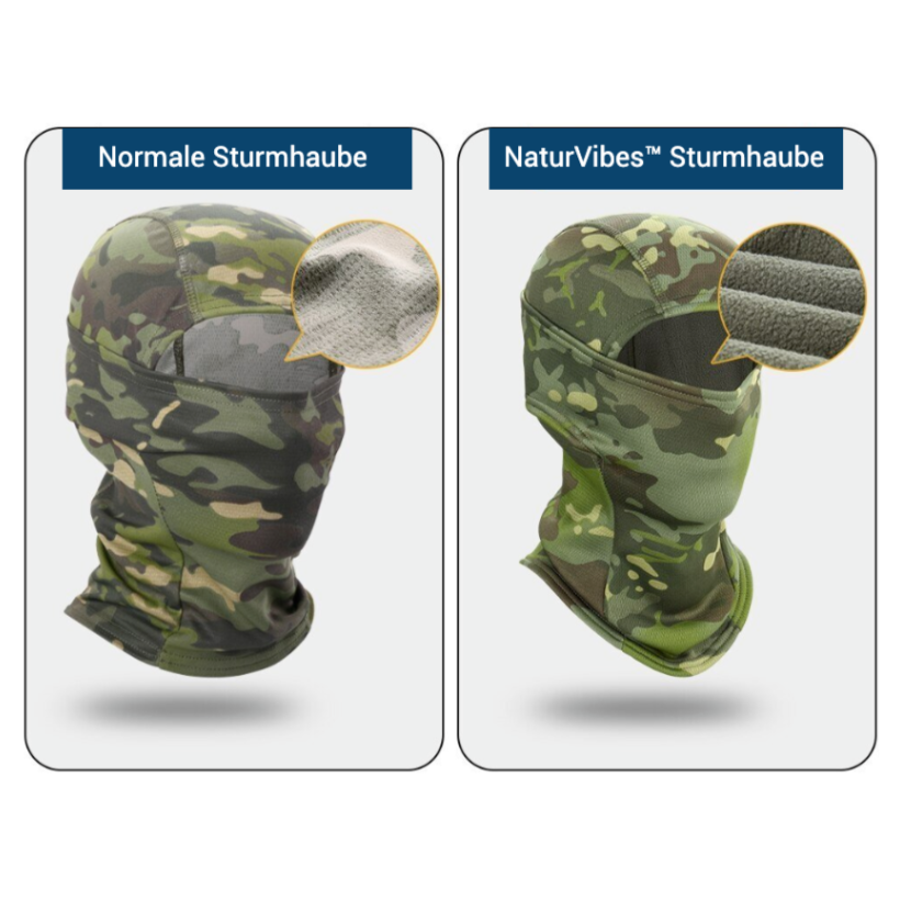 Winter Sports Balaclava Made of Polar Fleece