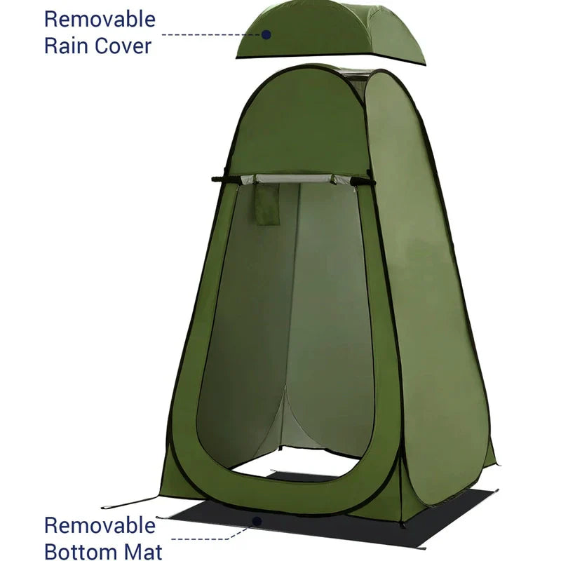 Portable Privacy Tent – Full Height Pop-Up Shelter