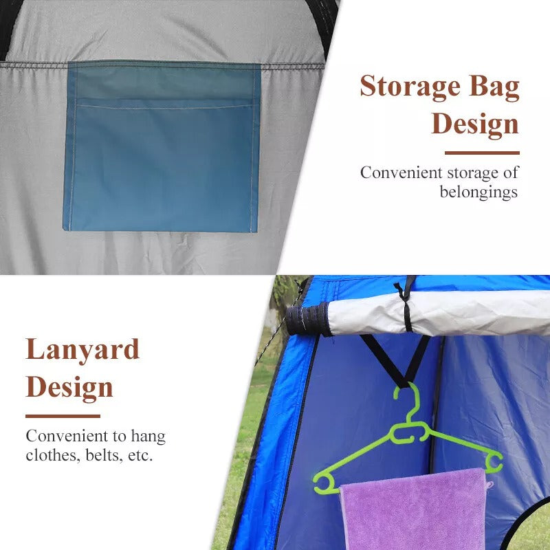 Portable Shower Tent for Camping – Pop-Up Privacy Shelter