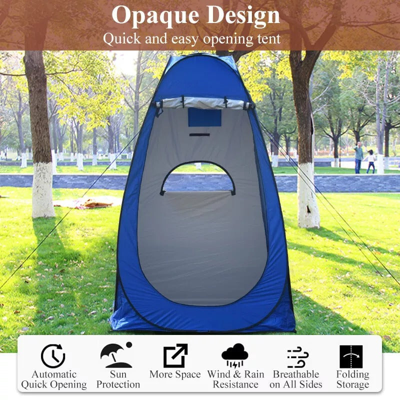 Portable Shower Tent for Camping – Pop-Up Privacy Shelter