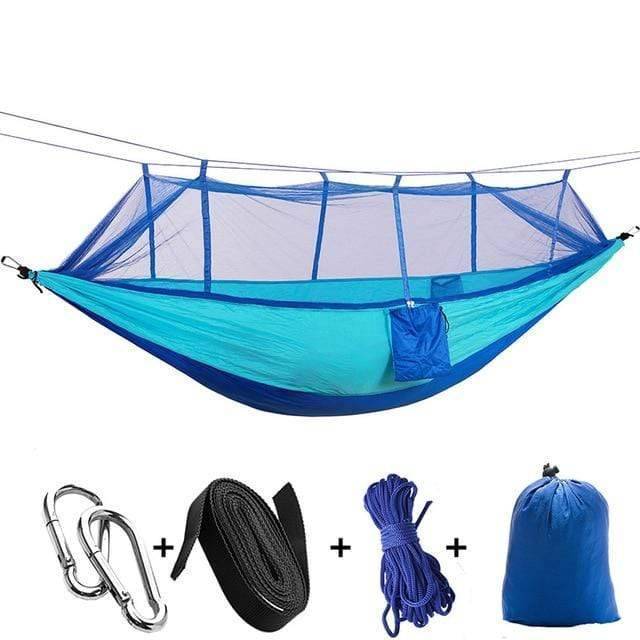 Camping Hammock with Mosquito Net for Outdoor Use – Portable Design