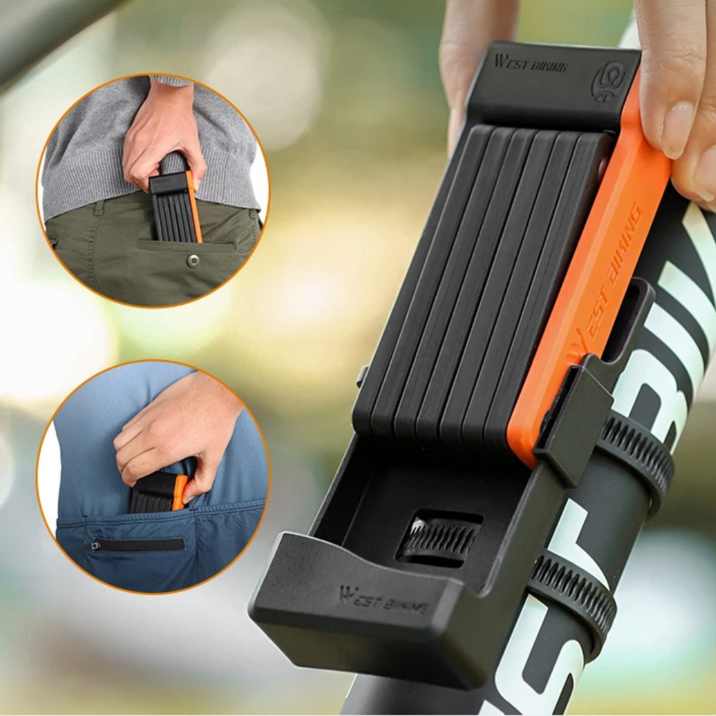 Compact Collapsible Bicycle Security Lock