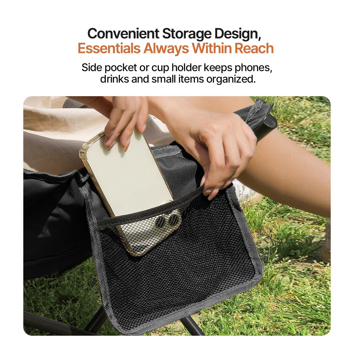 Portable Reclining Chair for Outdoor Use