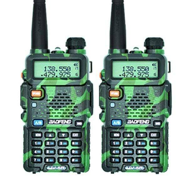 Compact Dual-Channel Walkie Talkie Kit