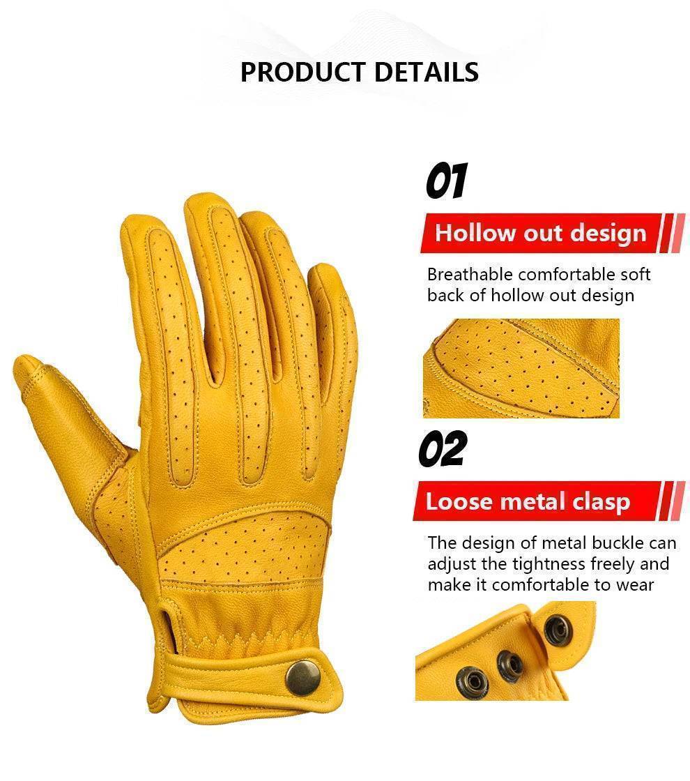 Comfortable Retro Cycling Gloves for Improved Grip