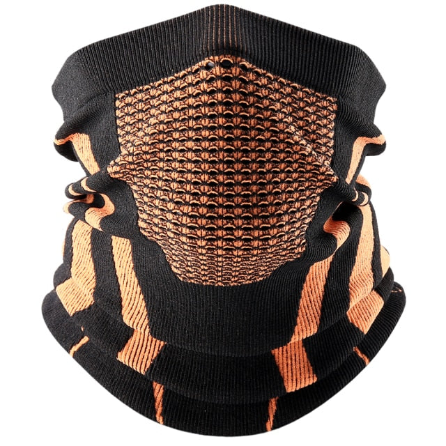 Warm and Versatile Neck Gaiter - Reversible Design