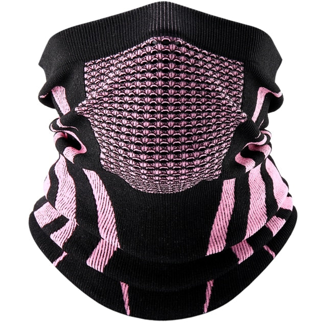 Warm and Versatile Neck Gaiter - Reversible Design