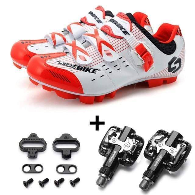 Self-Locking Cycling Shoes for Road Sports