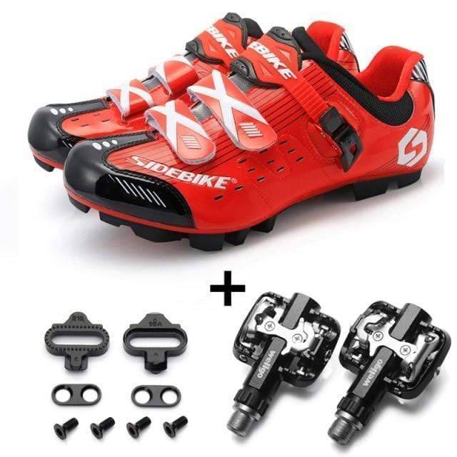 Self-Locking Cycling Shoes for Road Sports