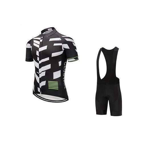 MTB Cycling Jersey and Padded Shorts Set for Skull Road