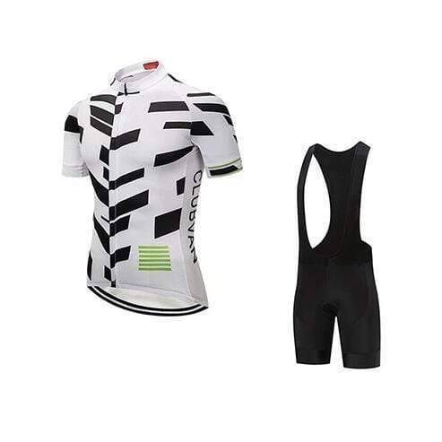 MTB Cycling Jersey and Padded Shorts Set for Skull Road