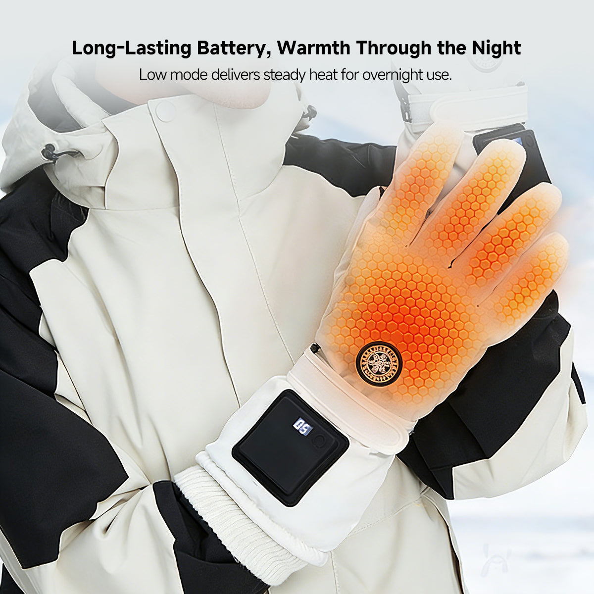 Winter Activity Heated Smart Gloves
