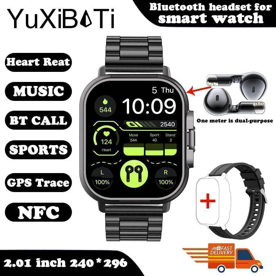 Wireless Earbuds Integrated into Smartwatch