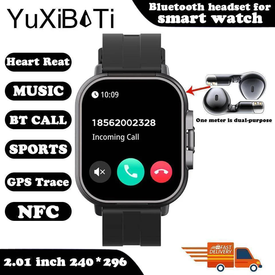 Wireless Earbuds Integrated into Smartwatch