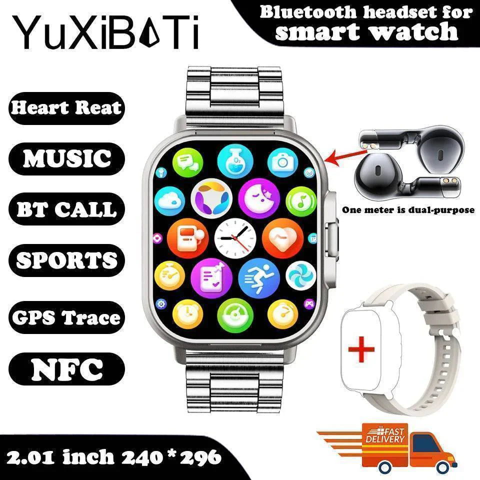 Wireless Earbuds Integrated into Smartwatch