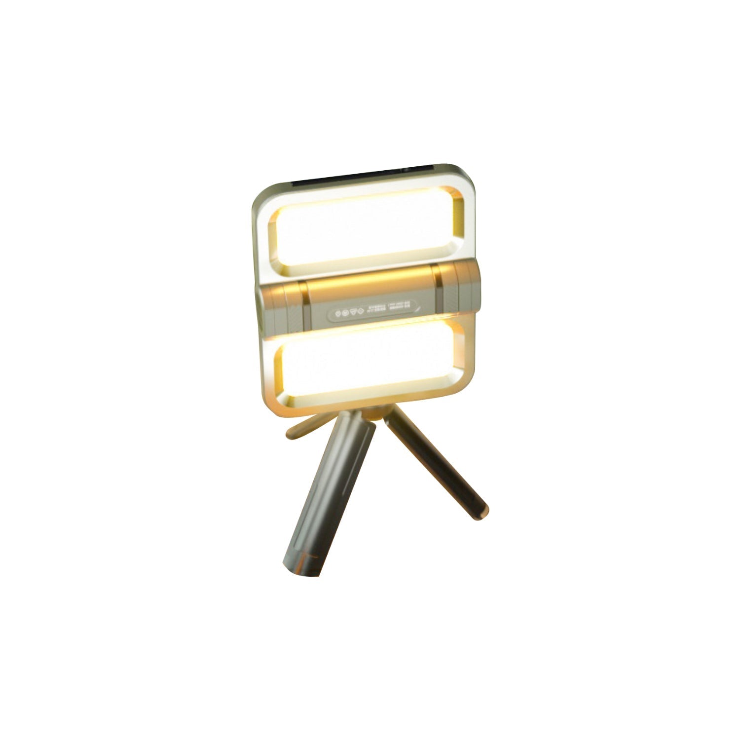 Rechargeable Flood Light with Solar Power and USB Charging
