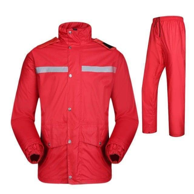 Waterproof and Breathable Raincoat Set for Trekking