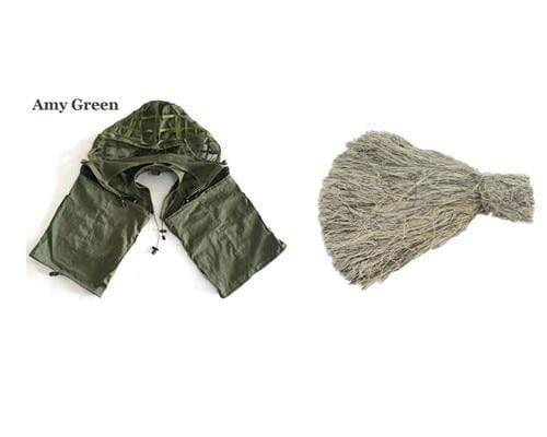 Camouflage Ghillie Suit for Tactical Operations and Hunting