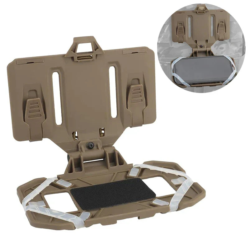 Chest Mount for Phones – Tactical MOLLE Folding Holder