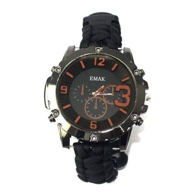 Survival Watch with Paracord – 10 Functions Tactical Gear