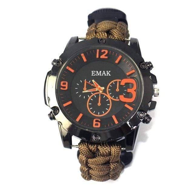 Survival Watch with Paracord – 10 Functions Tactical Gear