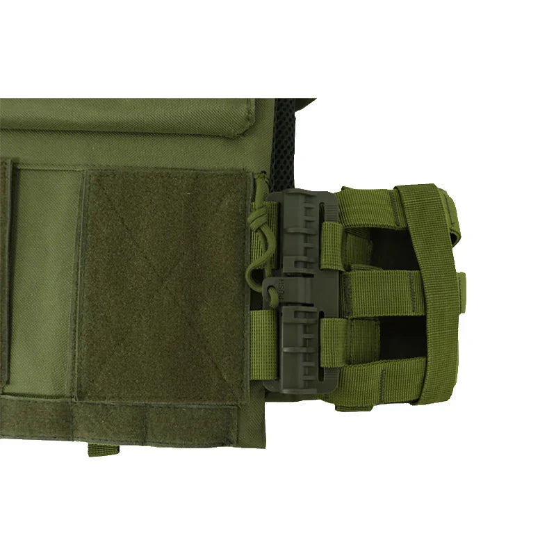 Quick Release Buckle System for Tactical MOLLE Gear
