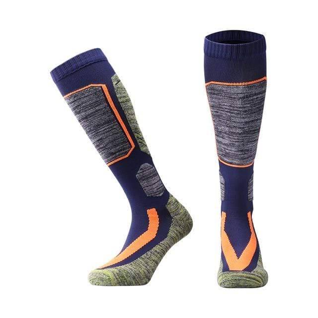 Winter Ski Socks Made of Thermal Fleece for Cold Conditions