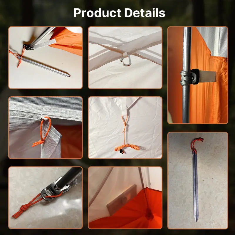 Waterproof Camping Tent for 1-2 Persons – Ultralight Design