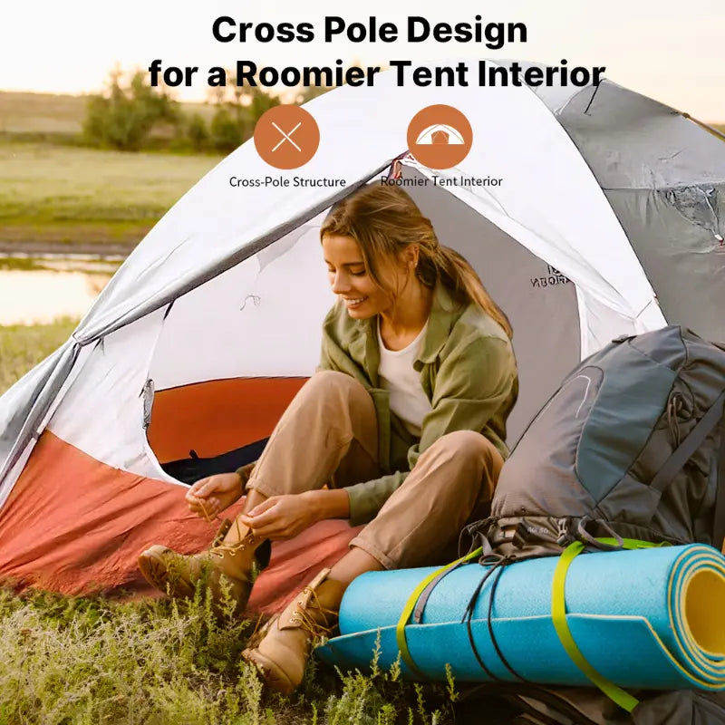 Waterproof Camping Tent for 1-2 Persons – Ultralight Design