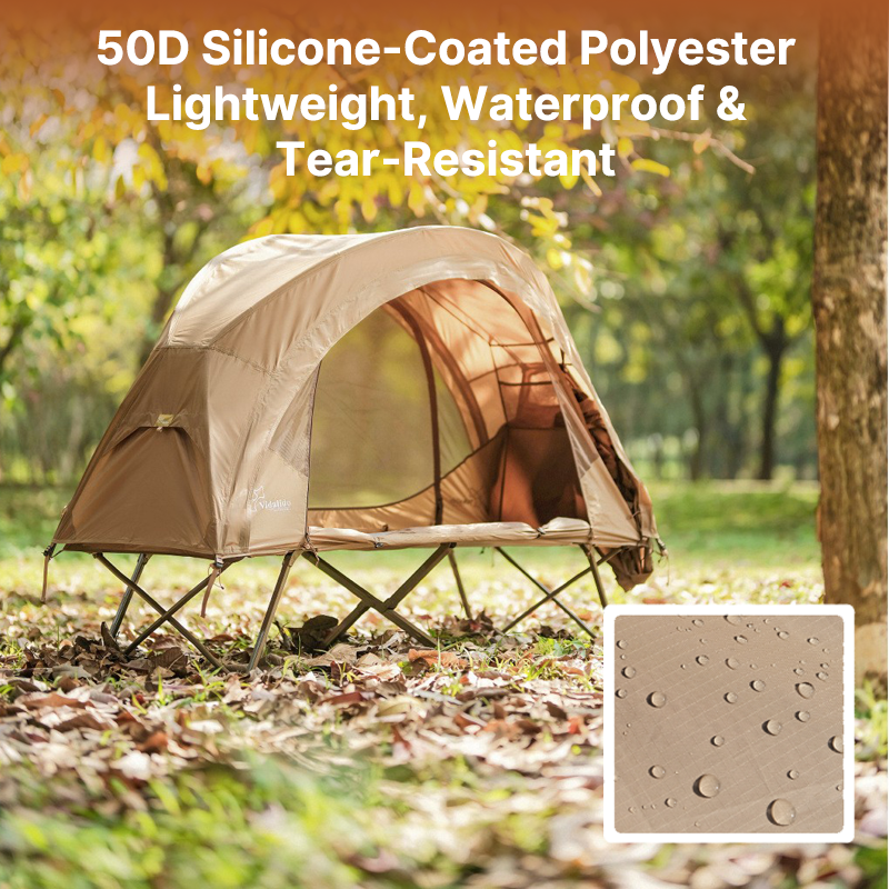 Solo Bivy Tent for Cot with Rain Cover