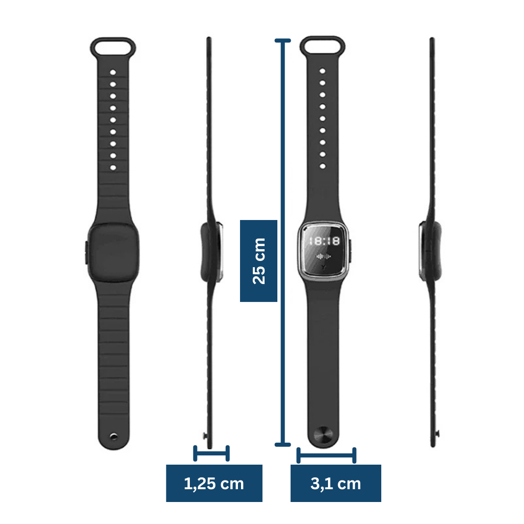 Bracelet with Ultrasonic Technology for Mosquito Repellent