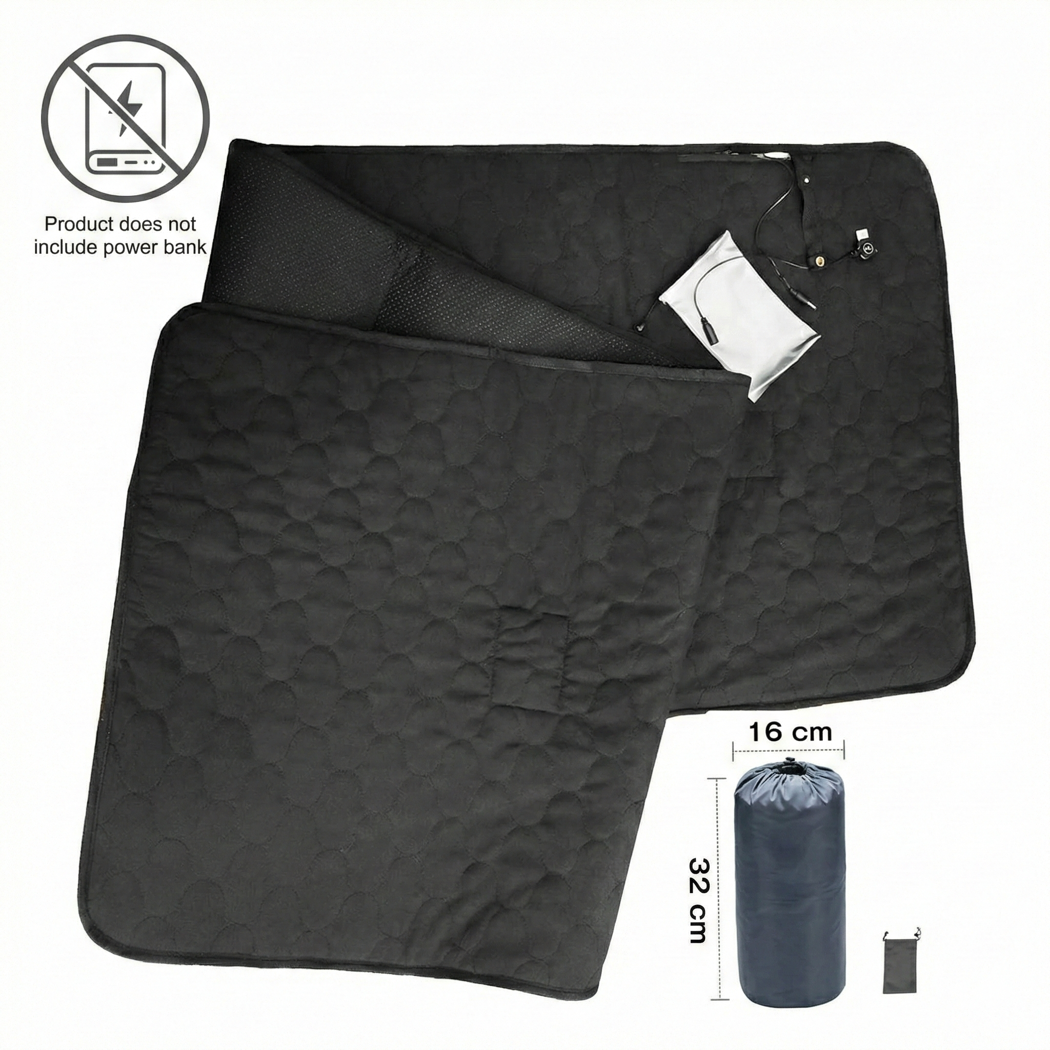 Heating Yoga Mat with USB Connection