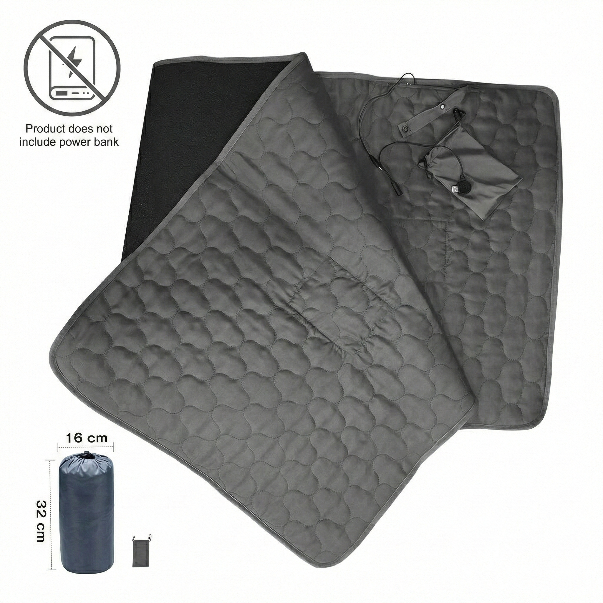 Heating Yoga Mat with USB Connection