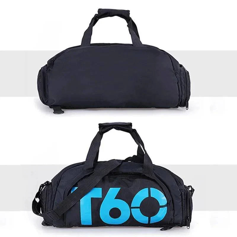 Travel Handbag and Gym Sports Bag - Waterproof and Versatile