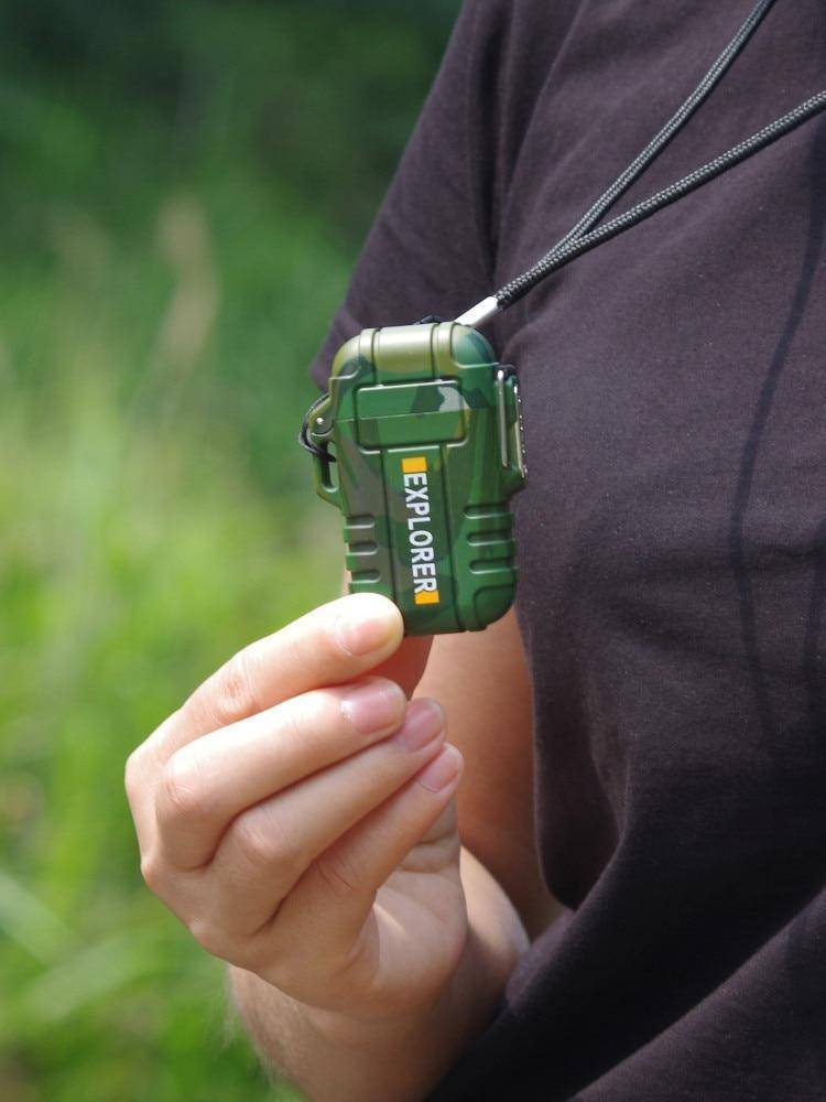 USB Rechargeable Plasma Lighter - Waterproof Design