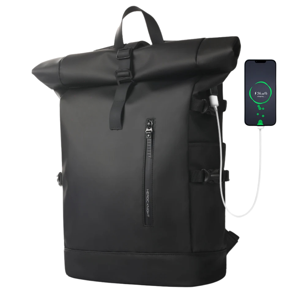 Rolltop Backpack with Waterproof Design