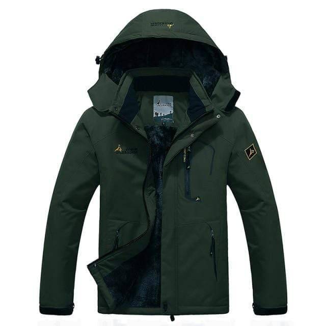 Thick Insulated Winter Jacket - Windproof Parka
