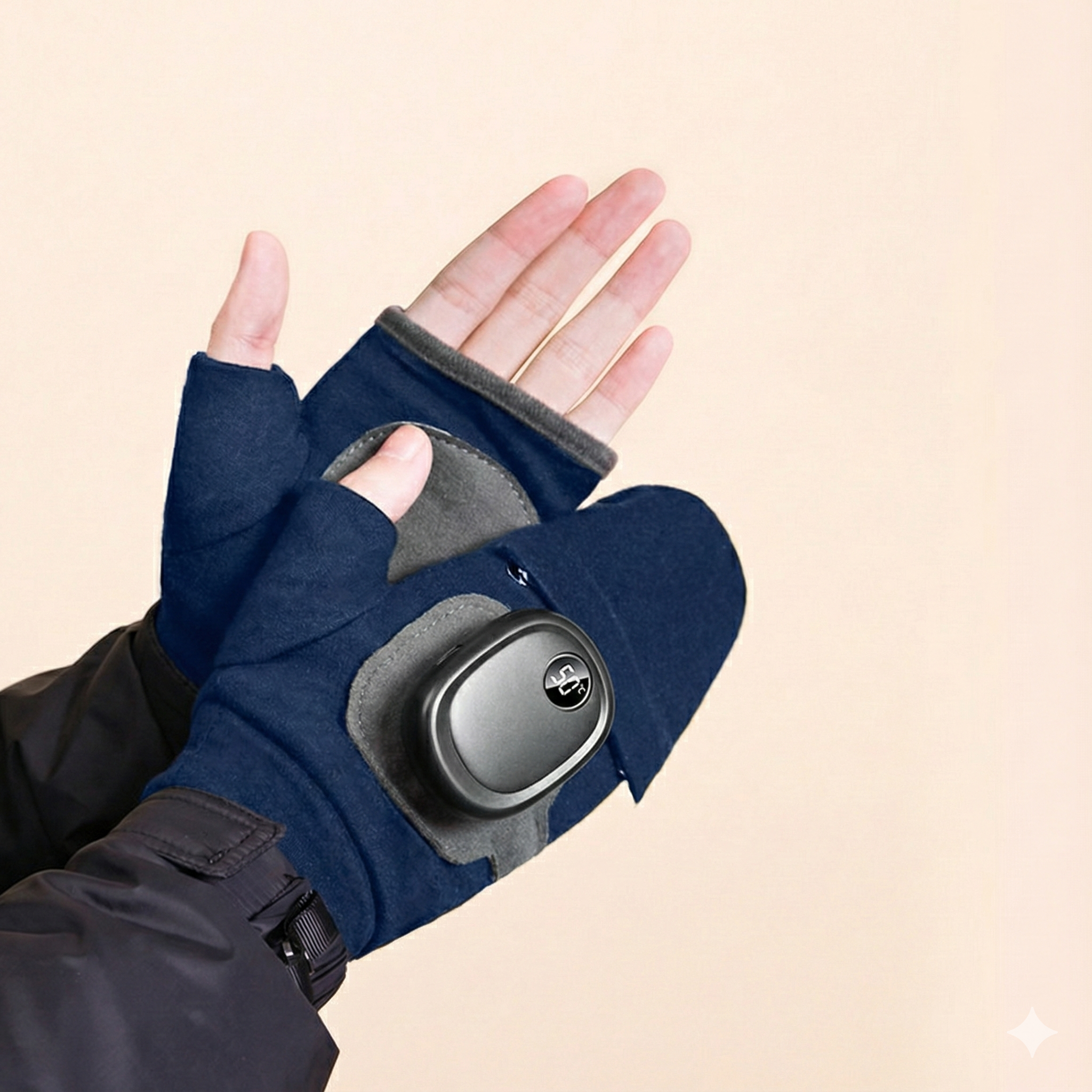 Warm Cycling and Office Gloves with Heating for Winter