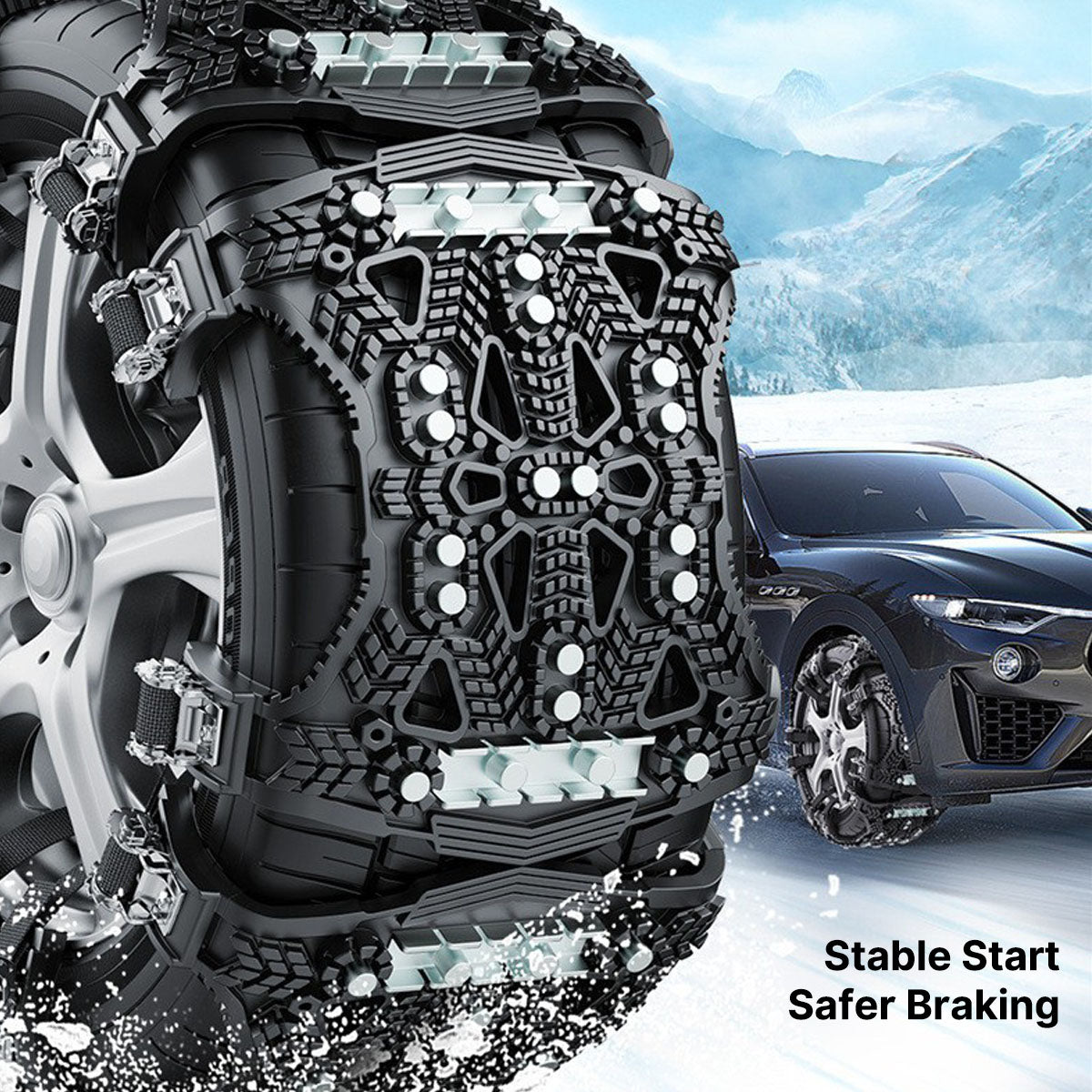 Winter Driving Snow Chains for All Vehicles
