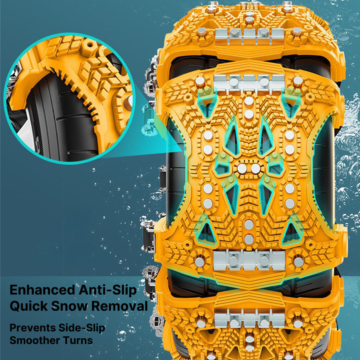 Winter Driving Snow Chains for All Vehicles