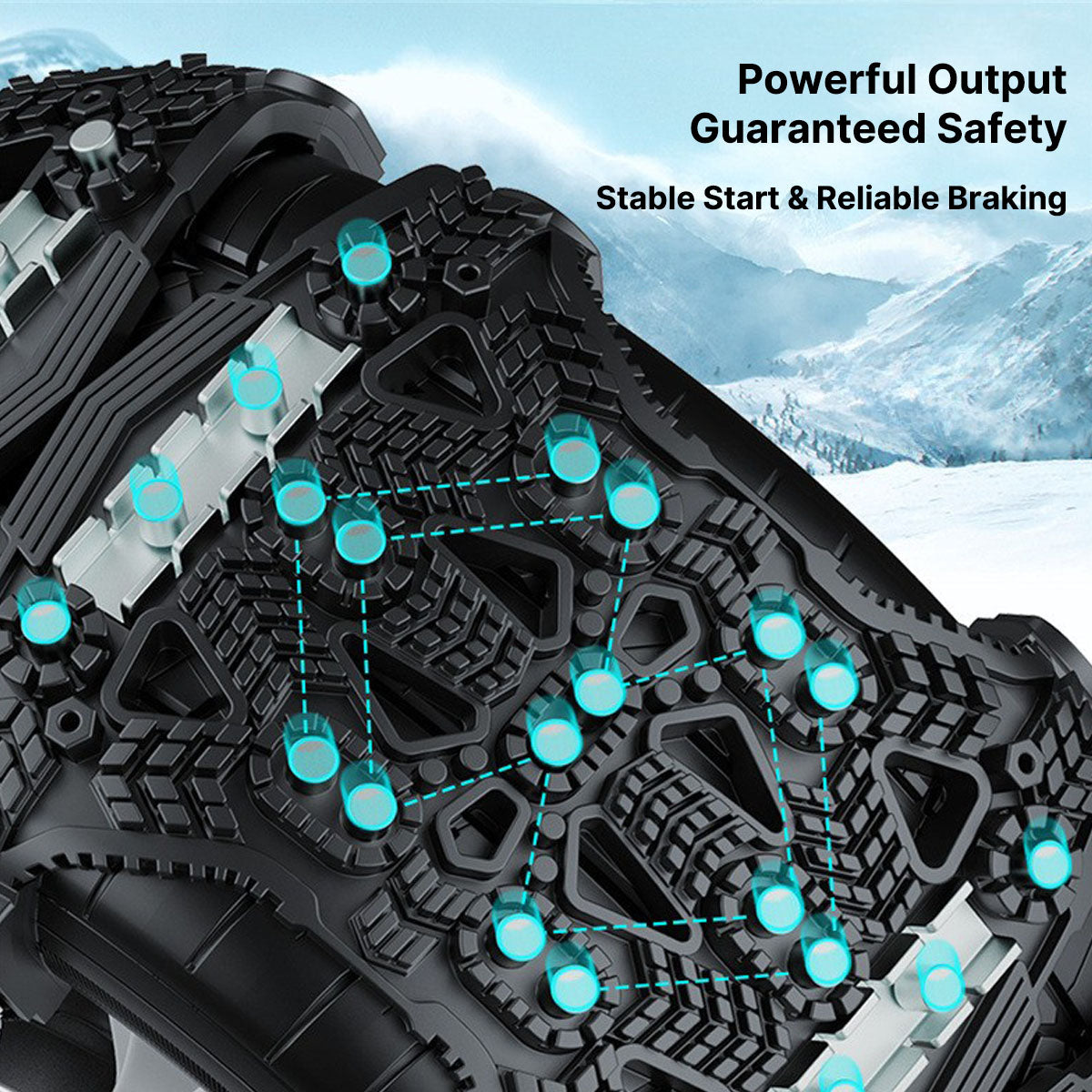 Winter Driving Snow Chains for All Vehicles