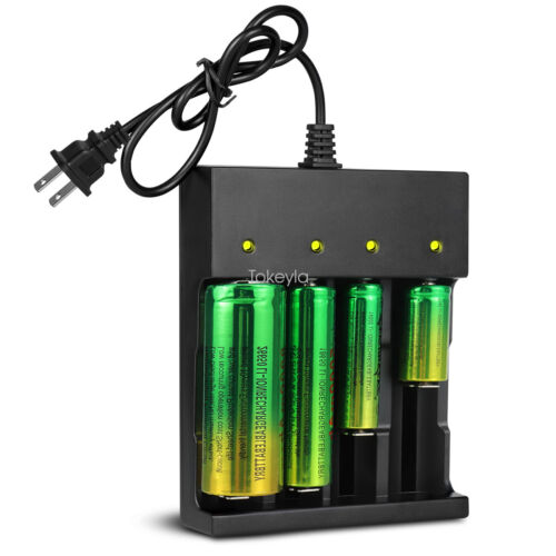 Smart Universal Charger for Li-ion 18650 and 26650 Batteries