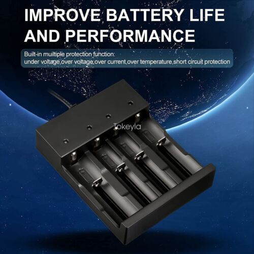 Smart Universal Charger for Li-ion 18650 and 26650 Batteries