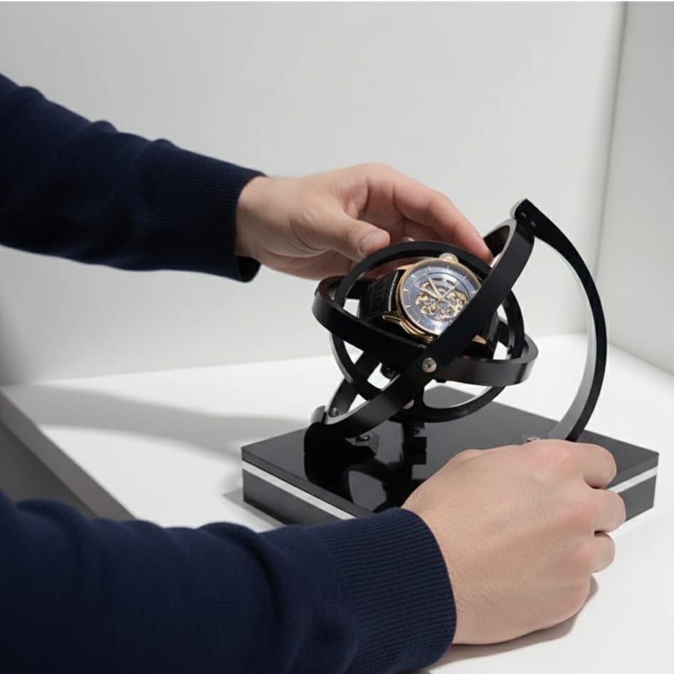 Automatic Watch Winder for Mechanical Timepieces by AstraWind