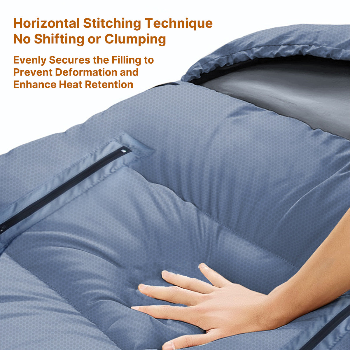 Winter Camping Sleeping Bag with USB Heating Feature