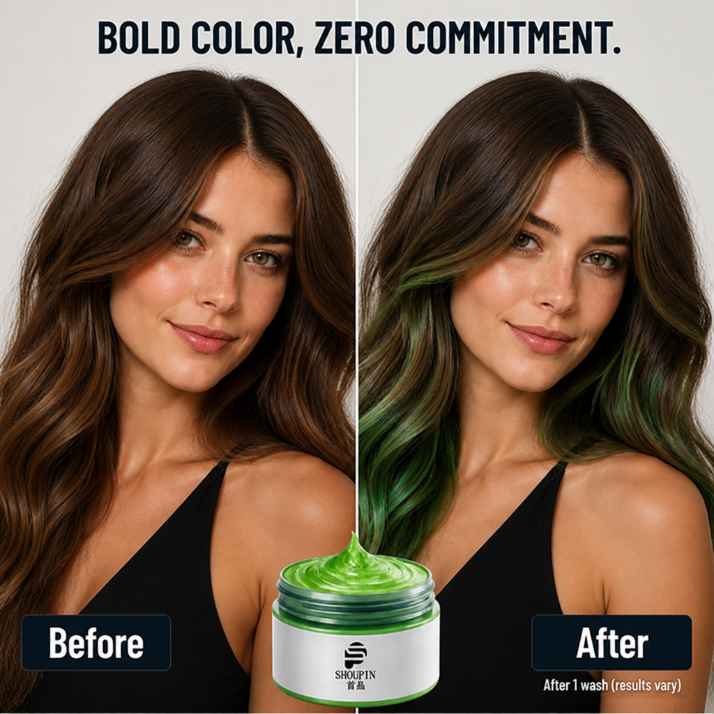 ChromAura™ — Swipe On Bold, Wash-Out Hair Color With Zero Bleach