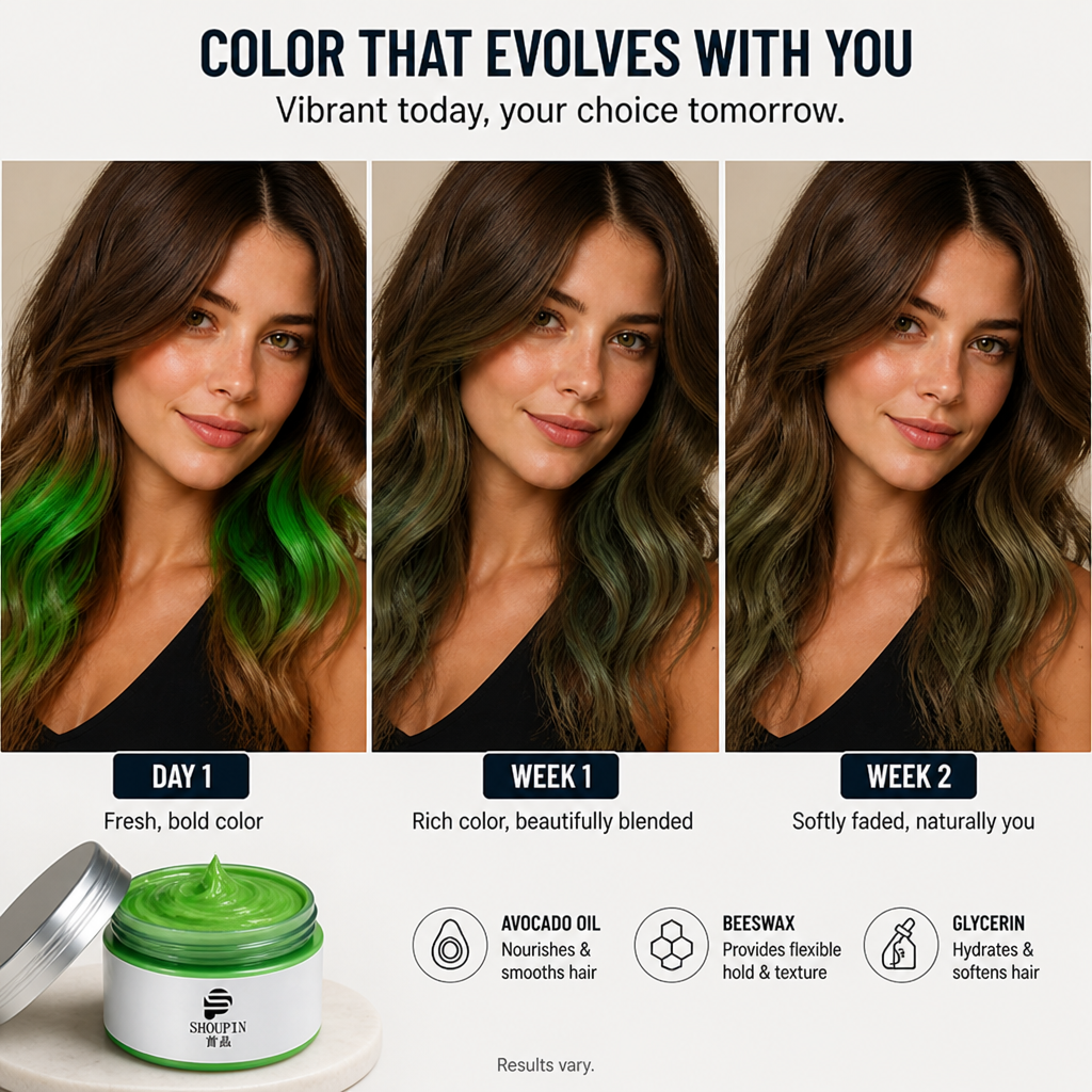 ChromAura™ — Swipe On Bold, Wash-Out Hair Color With Zero Bleach