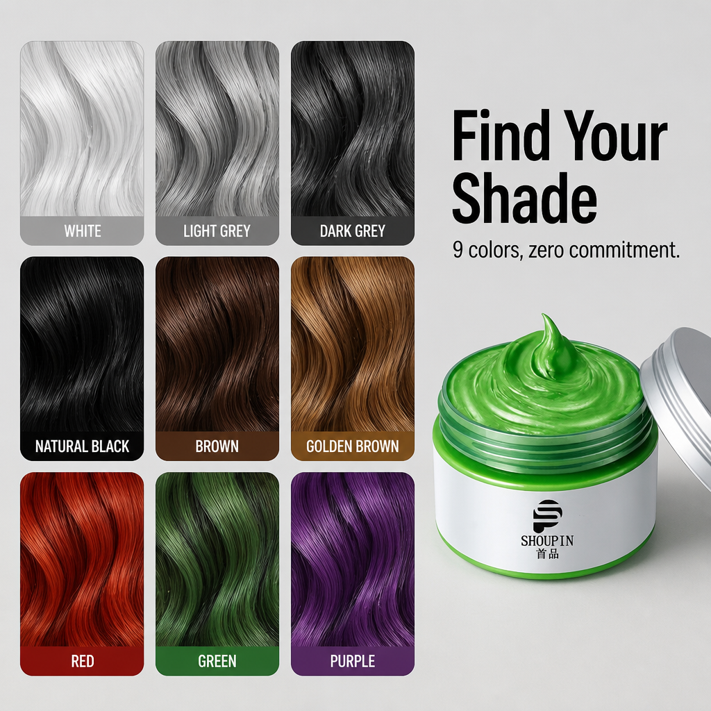 ChromAura™ — Swipe On Bold, Wash-Out Hair Color With Zero Bleach