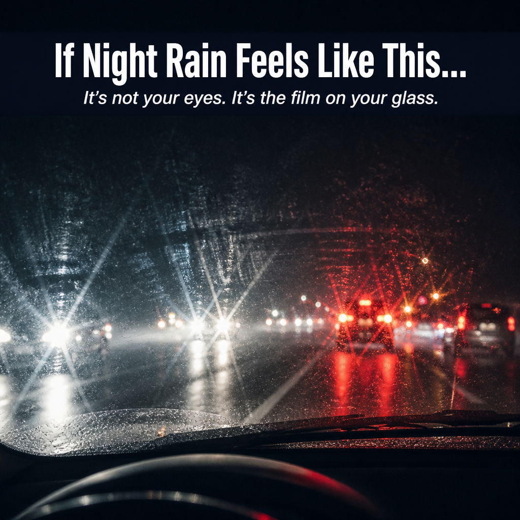 VistaClear™ — Dissolve the Oil Film That Blinds You in Night Rain